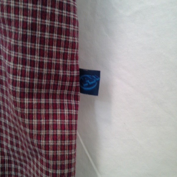 Address Unknown S/S Shirt XL Red/Brick Plaid - Picture 4 of 7